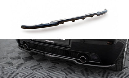Maxton Mittlerer Diffusor Heck Ansatz DTM Look für Suzuki Swift Sport Mk4 schwarz Hochglanz