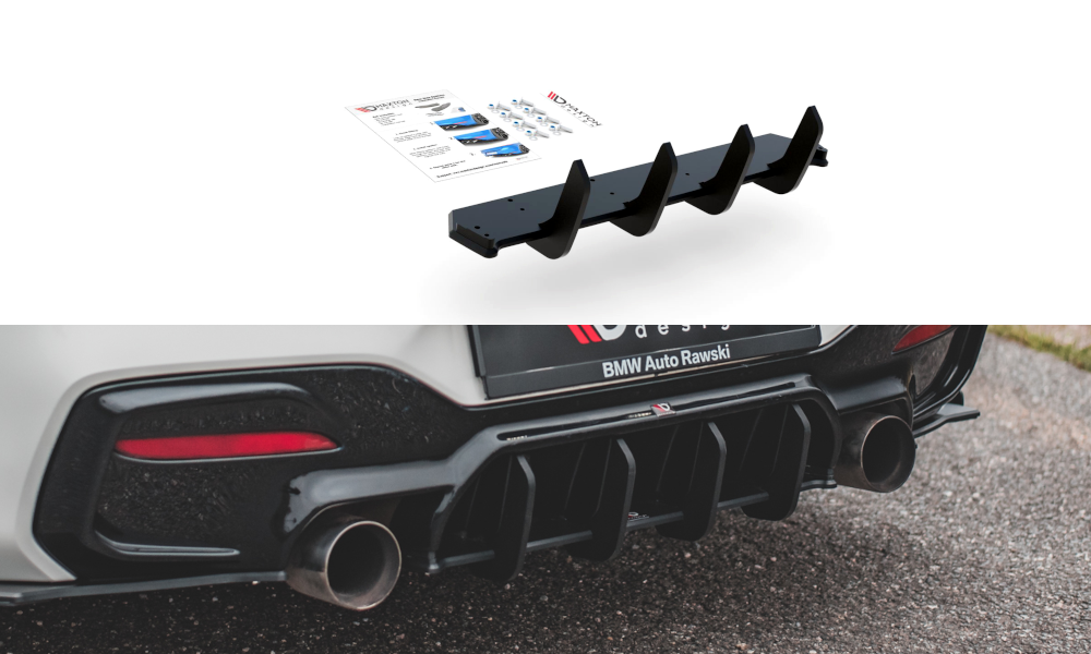 Maxton Robuste Racing Heckschürze V.4 für BMW M140i