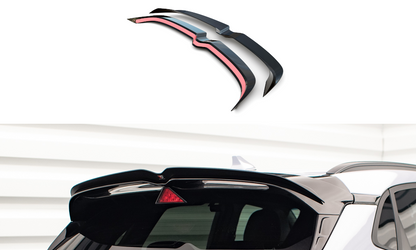 Maxton Spoiler CAP für Hyundai Kona N Mk1 schwarz Hochglanz