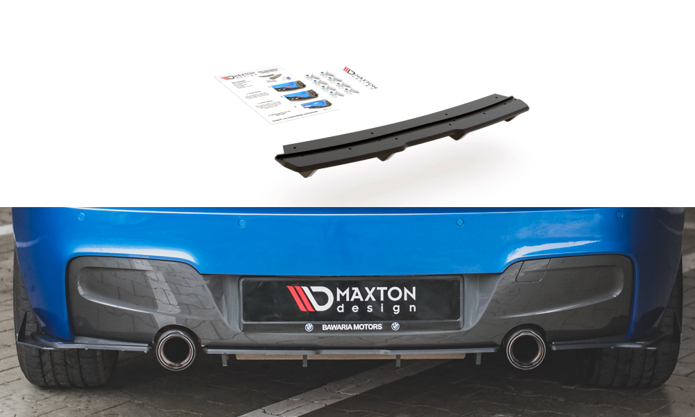 Maxton Robuste Racing Heckschürze für BMW M135i F20
