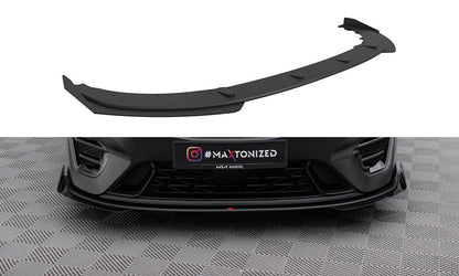 Maxton Street Pro Front Ansatz für +Flaps für + Flaps Kia Proceed GT Mk1 Facelift / Ceed GT Mk3 Facelift  schwarz Hochglanz
