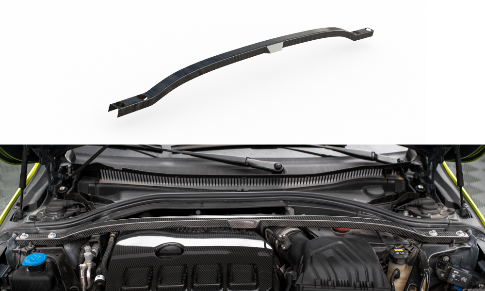 Maxton Carbon Fiber Strut Bar Cover BMW 1er F40 M135i