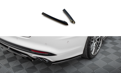 Maxton Heck Ansatz Flaps Diffusor für Ford Mondeo Sport Mk5 Facelift / Fusion Sport Mk2 Facelift schwarz Hochglanz