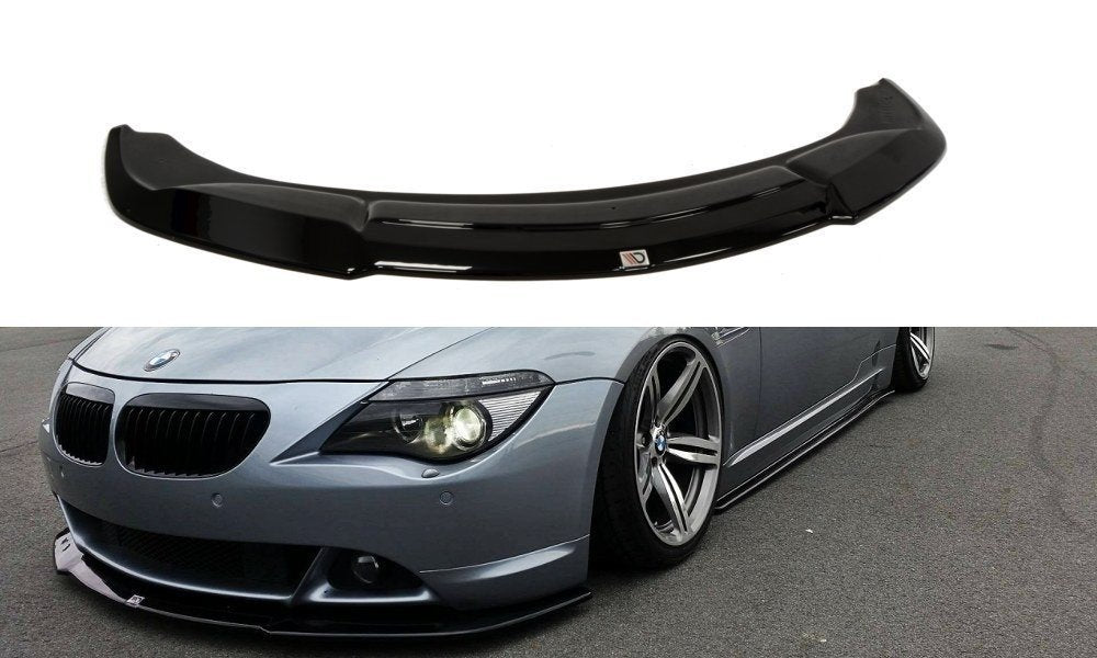 Maxton Front Ansatz für BMW 6er E63 / E64 (vor Facelift) V.2 schwarz Hochglanz