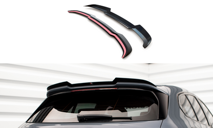 Maxton Spoiler CAP V.2 für BMW 1er M135i / 128ti / M-Paket F40 schwarz Hochglanz
