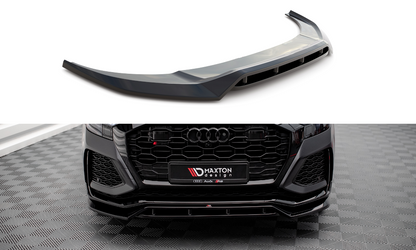 Maxton Front Ansatz V.3 für Audi RSQ8 Mk1 schwarz Hochglanz