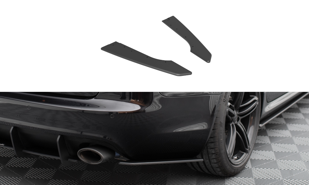 Maxton Street Pro Heck Ansatz Flaps Diffusor für Audi RS6 Avant C6