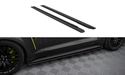 Maxton Street Pro Seitenschweller Ansatz für Ford Mustang GT Mk6