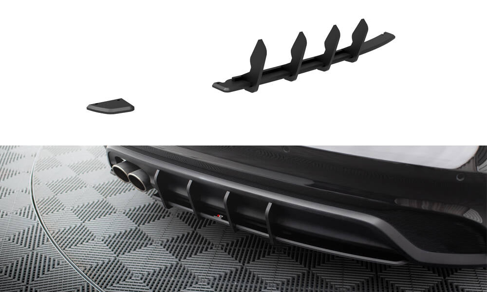 Maxton Street Pro Heckschürze für Jaguar XE X760 Facelift