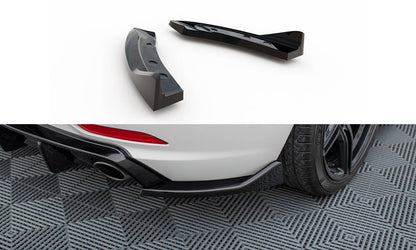 Maxton Heck Ansatz Flaps Diffusor für BMW Z4 E89 schwarz Hochglanz