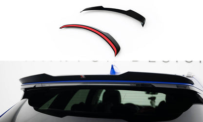 Maxton Spoiler CAP für Jaguar F-Pace R-Sport Mk1 schwarz Hochglanz