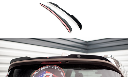 Maxton Spoiler CAP für Chrysler Pacifica Mk2 schwarz Hochglanz