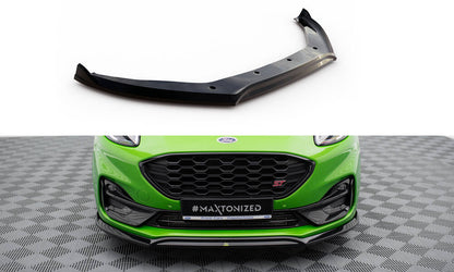 Maxton Front Ansatz V.2 für Ford Puma ST / ST-Line Mk1 schwarz Hochglanz