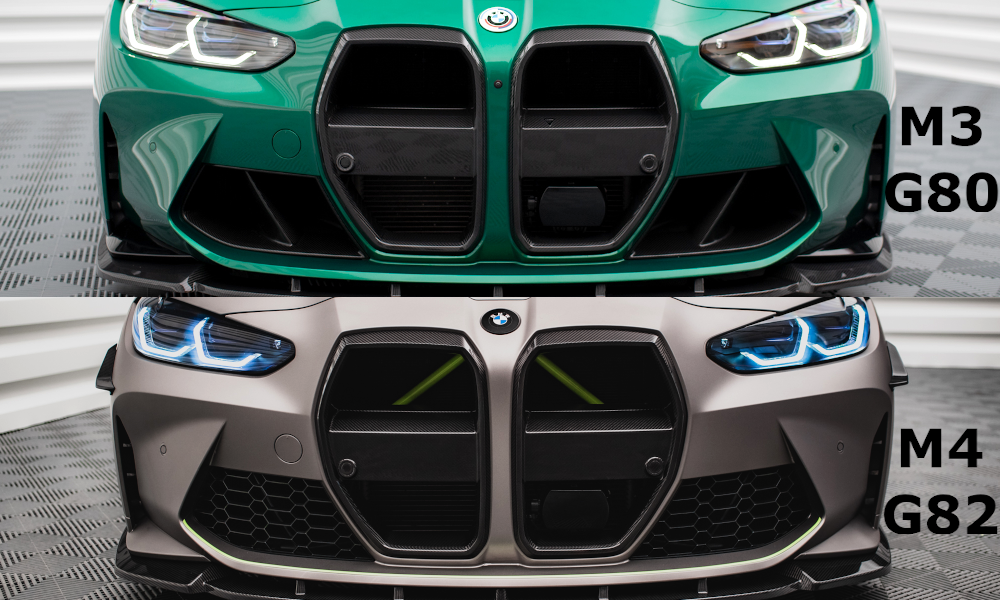 Maxton Carbon Fiber Front Grill BMW M4 G82  / M3 G80
