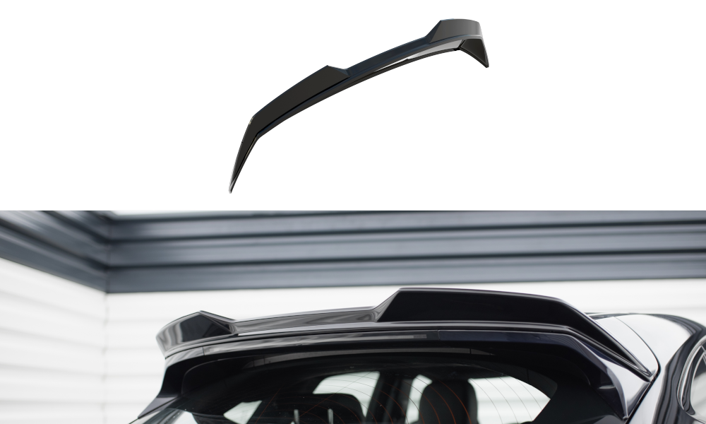 Maxton Spoiler CAP für 3D Jaguar E-Pace R-Dynamic Mk1 schwarz Hochglanz