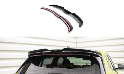 Maxton Spoiler CAP V.2 für BMW M135i F40 schwarz matt