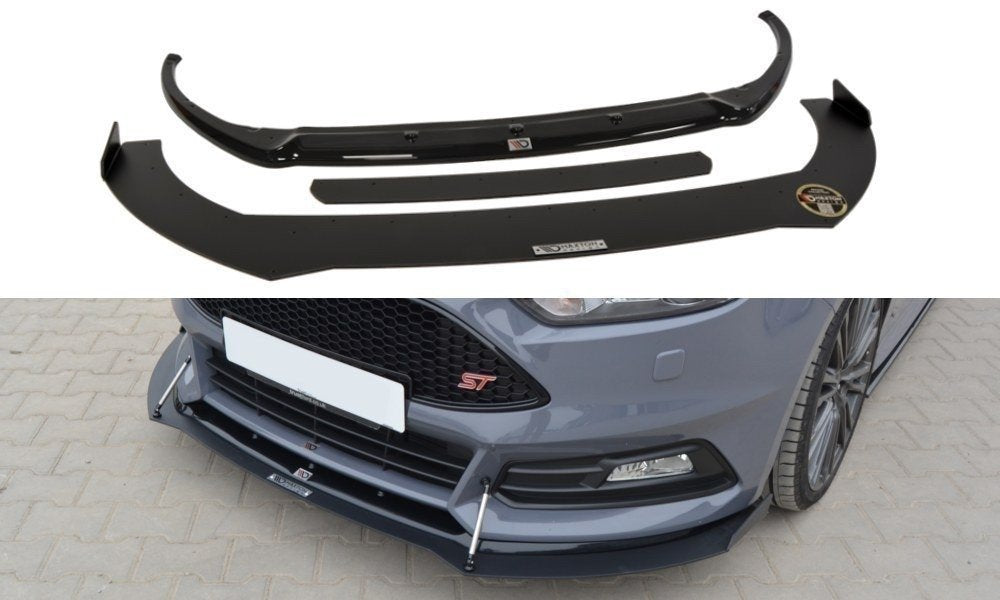 Maxton Hybrid Front Ansatz V.2 für Ford Focus ST Mk3 FL