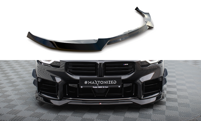 Maxton Front Ansatz V.1 für BMW M2 G87 schwarz Hochglanz