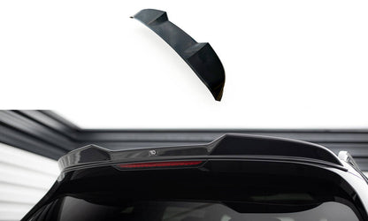Maxton Spoiler CAP für 3D BMW X7 M-Paket G07  schwarz Hochglanz