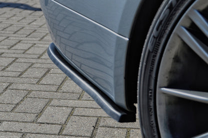 Heckansatz Seitenteile ABS BMW 3er E90/E91 Bj.: 2005-2008 Schwarz Matt