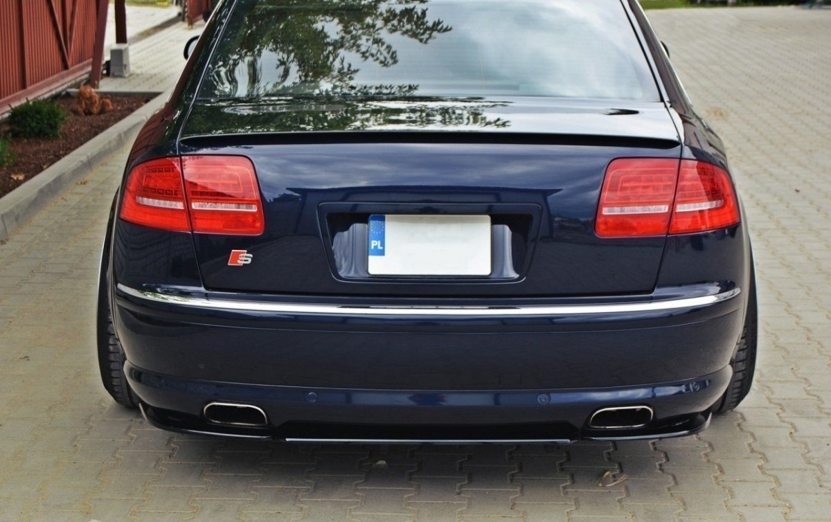 Maxton Mittlerer Diffusor Heck Ansatz für AUDI S8 D3 DTM LOOK Carbon Look