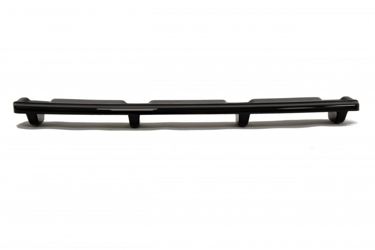 Maxton Mittlerer Diffusor Heck Ansatz für BMW 1er F20/F21 M-Power im DTM LOOK schwarz Hochglanz