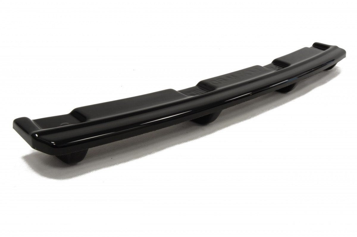 Maxton Mittlerer Diffusor Heck Ansatz für BMW 1er F20/F21 M-Power im DTM LOOK schwarz matt