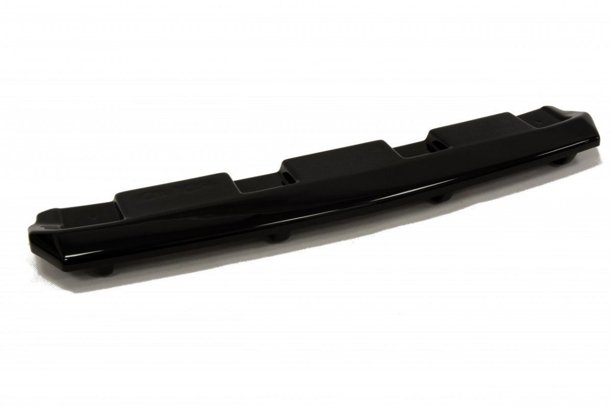 Maxton Mittlerer Diffusor Heck Ansatz für AUDI S8 D3 DTM LOOK schwarz Hochglanz