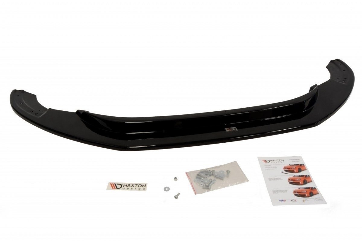 Maxton Front Ansatz für Audi R8 Mk.1 schwarz Hochglanz