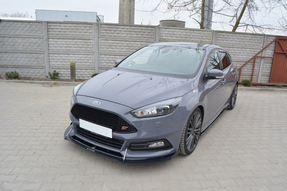 Maxton Hybrid Front Ansatz V.2 für Ford Focus ST Mk3 FL