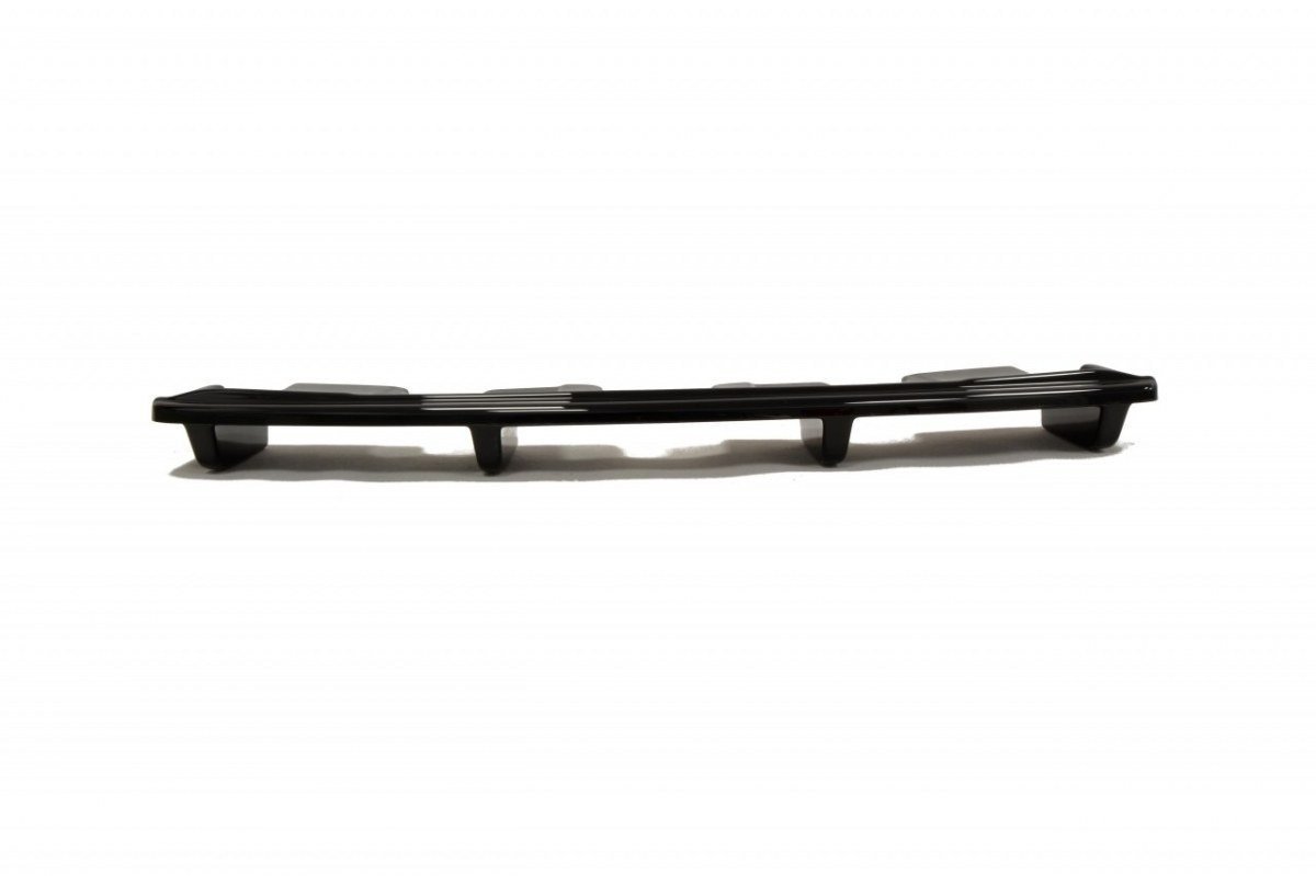 Maxton Mittlerer Diffusor Heck Ansatz für Jeep Grand Cherokee WK2 Summit Facelift DTM LOOK schwarz Hochglanz