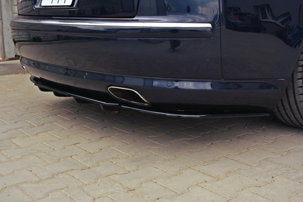 Maxton Mittlerer Diffusor Heck Ansatz für AUDI S8 D3 DTM LOOK Carbon Look