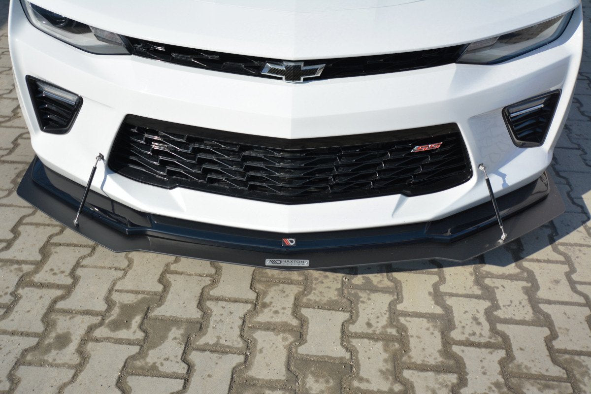 Maxton HYBRID Front Ansatz für CHEVROLET CAMARO 6TH-GEN. PHASE-I 2SS COUPE