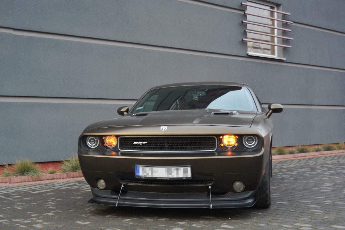 Maxton HYBRID Front Ansatz V.1 für DODGE CHALLENGER MK3. PHASE-I SRT8 COUPE