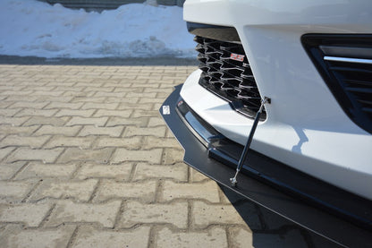 Maxton HYBRID Front Ansatz für CHEVROLET CAMARO 6TH-GEN. PHASE-I 2SS COUPE