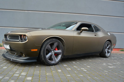 Maxton HYBRID Front Ansatz V.1 für DODGE CHALLENGER MK3. PHASE-I SRT8 COUPE
