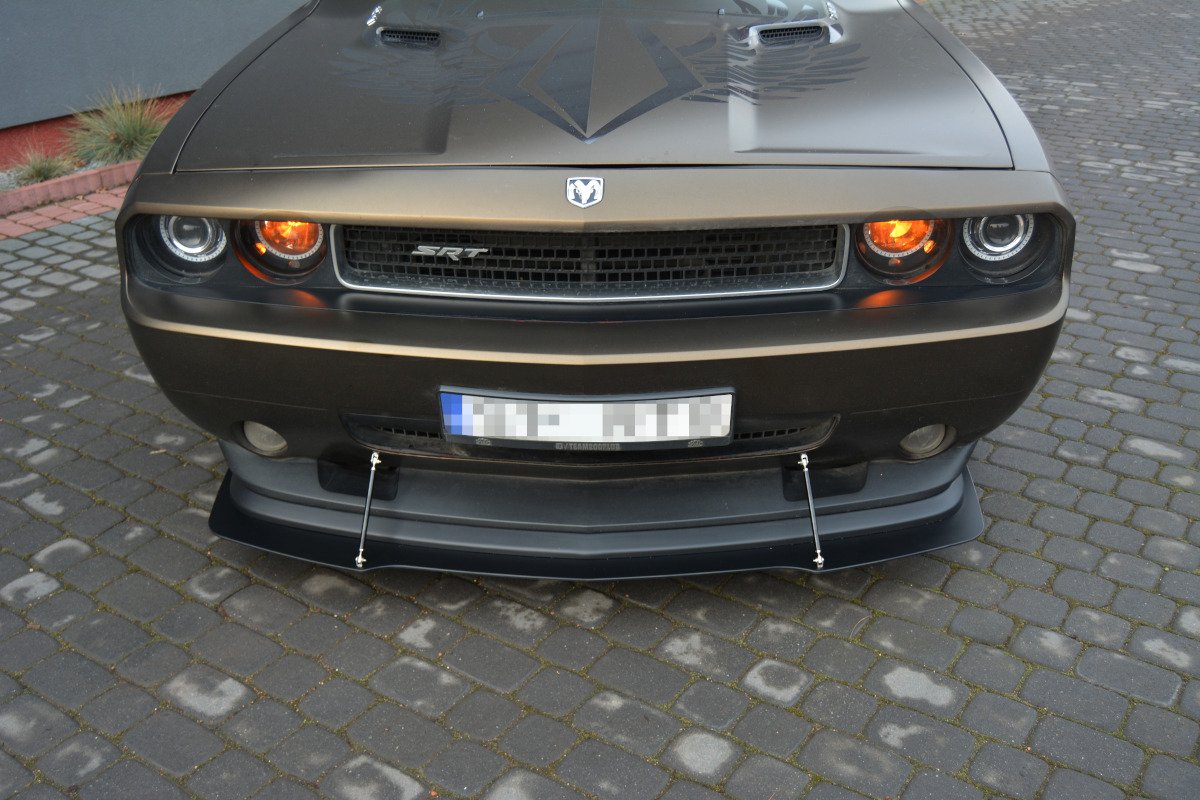Maxton HYBRID Front Ansatz V.1 für DODGE CHALLENGER MK3. PHASE-I SRT8 COUPE