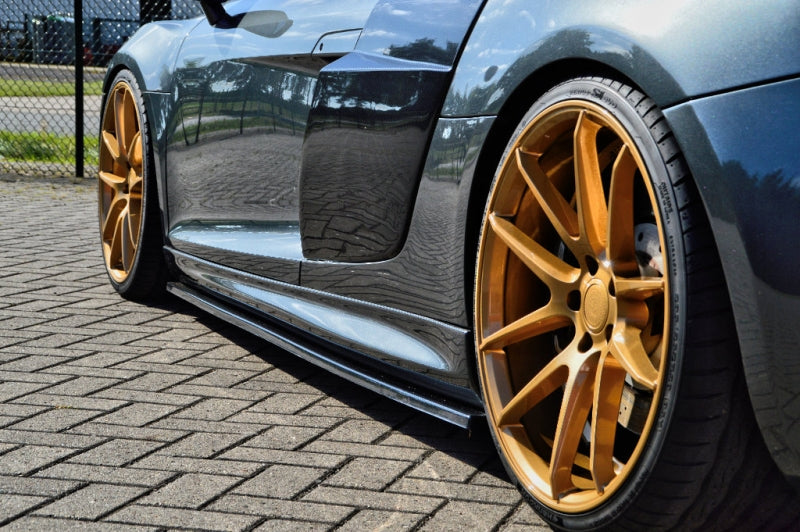 CUP Unterbauschweller Audi R8, 42 Bj.: 2006-2015 Schwarz Matt