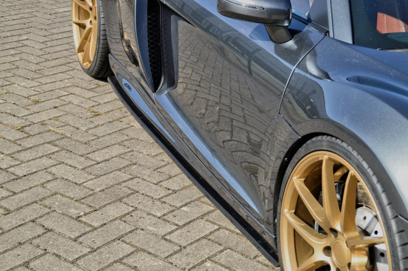 CUP Unterbauschweller Audi R8, 42 Bj.: 2006-2015 Schwarz Glanz