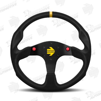 MOMO MOD. 80 EVO Super Glattleder Clubsport altes Logo