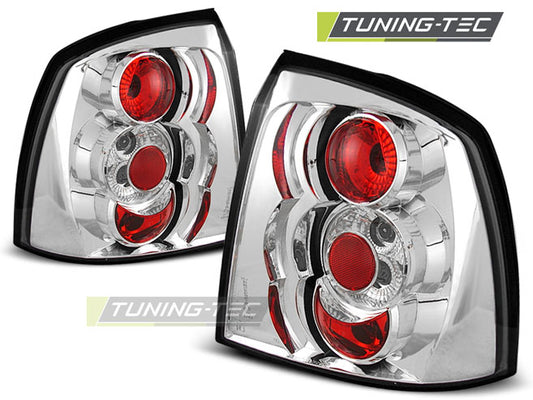 Tuning-Tec Rückleuchten für Opel Astra G 97-04 chrom