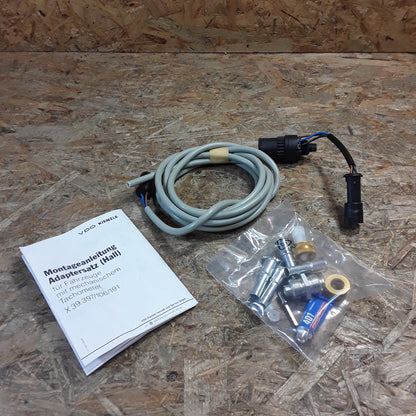 Diverse Fahrzeuge Adaptersatz Hallgeber für Tachometer zum Anschluss an den mechanischen Tachoantrieb original VDO NEU