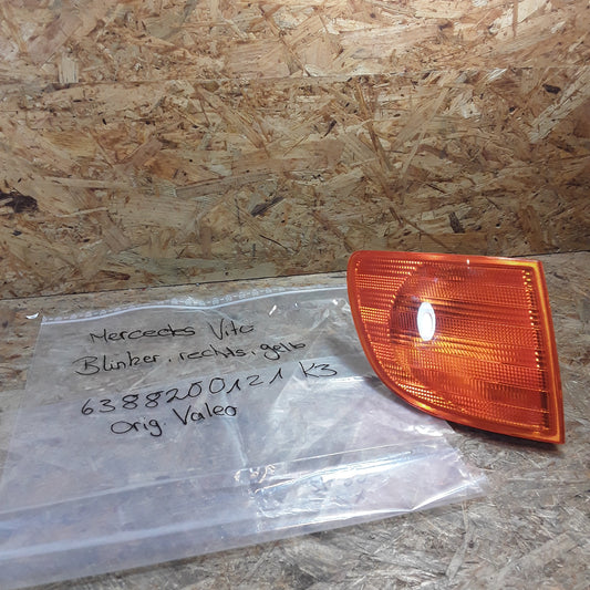 Mercedes Vito Blinker rechts gelb original Valeo NEU