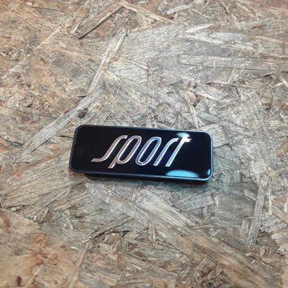 Astra G Zafira A Emblem Vordertür "Sport" original GM Opel NEU