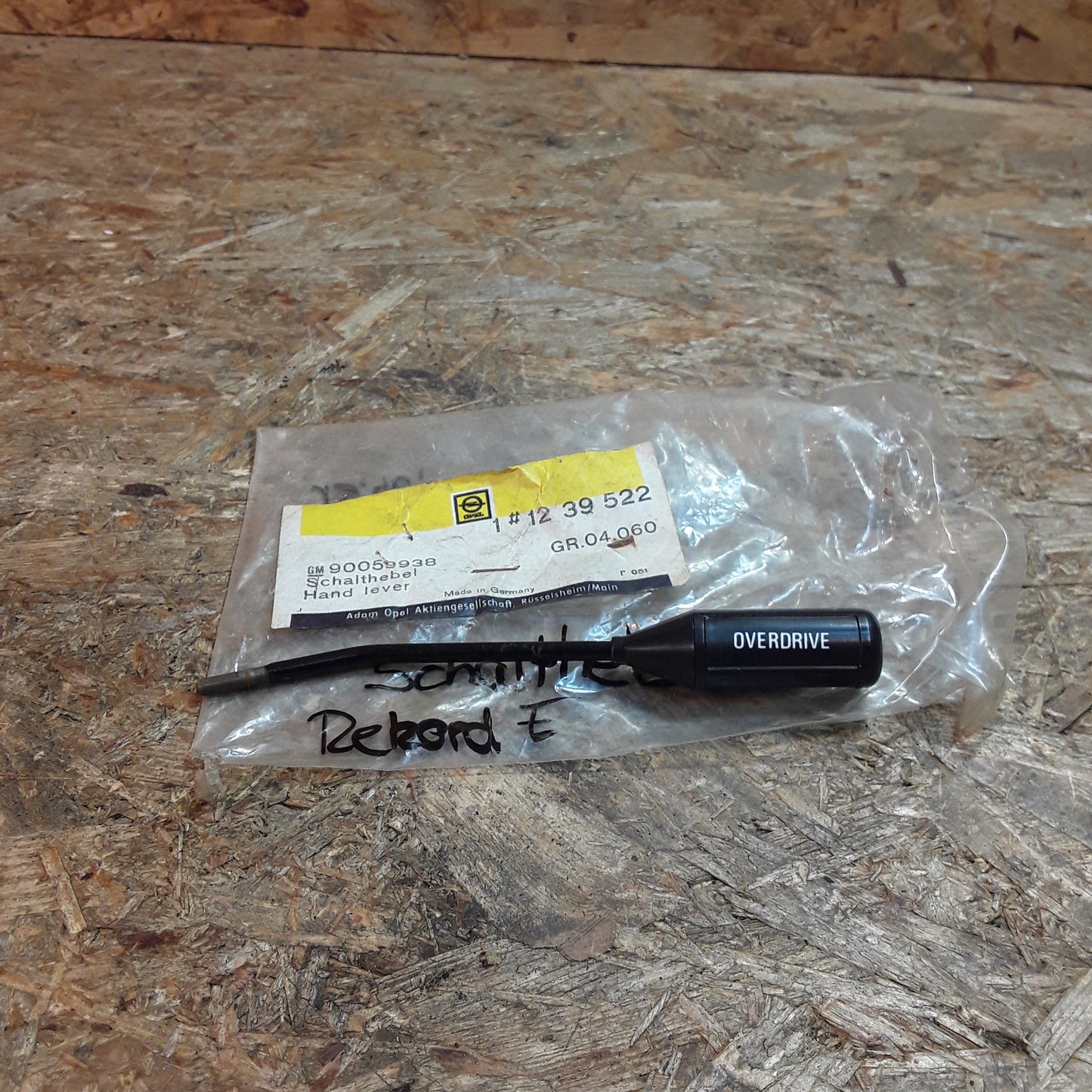 Rekord E Schalthebel original GM Opel NEU