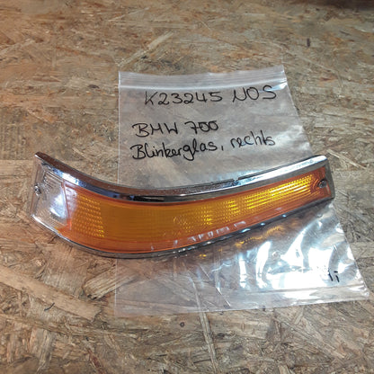 BMW 700 Blinkerglas rechts original NOS NEU