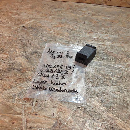 Ascona C Bj 82-88 Lager hintere Stabilisatorwelle original GM Opel NEU