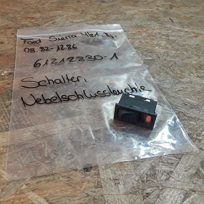 Ford Sierra Mk1 Bj 08.82-12.86 Schalter Nebelschlussleuchte original Ford NEU