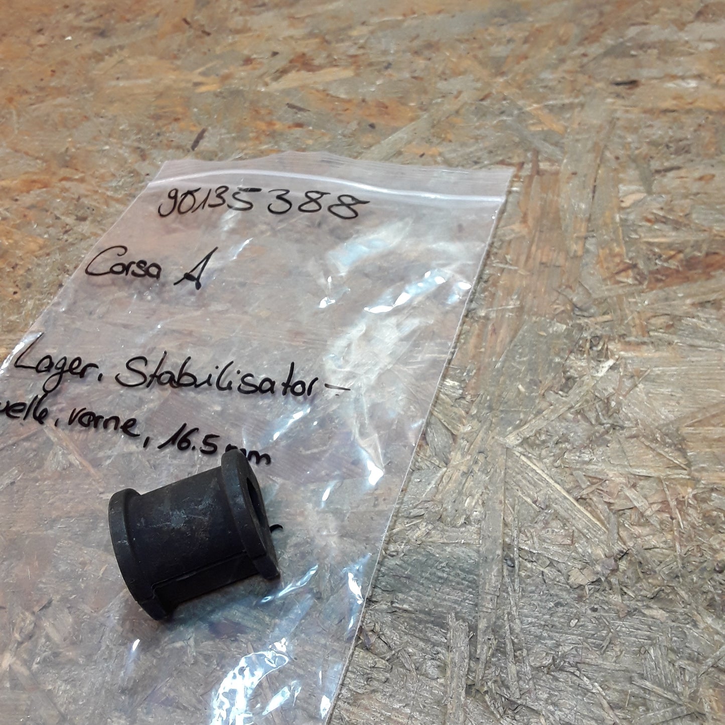 Corsa A Lager Stabilisatorwelle vorne 16.5mm original GM Opel NEU