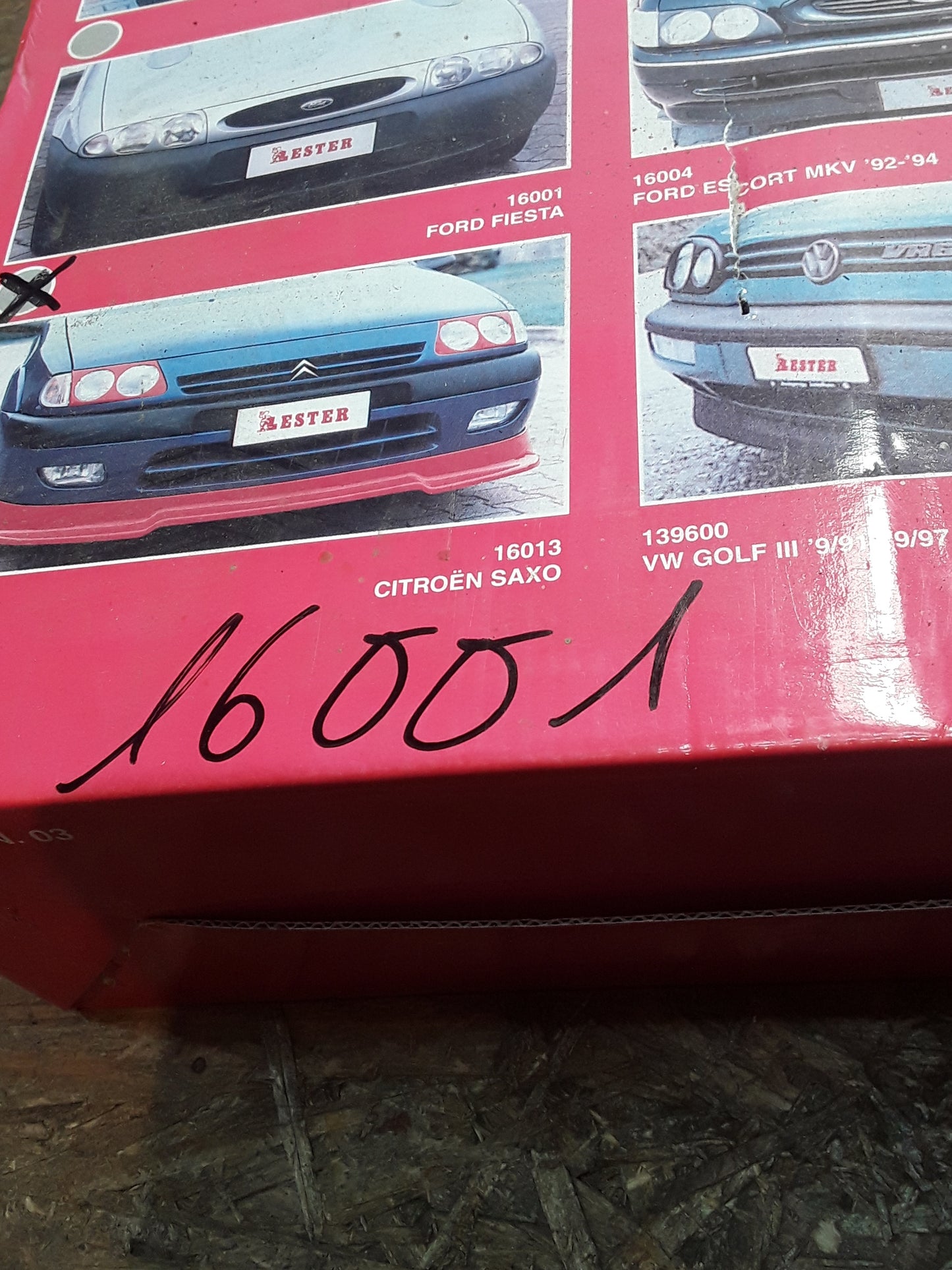 Ford Fiesta Scheinwerferblenden original Lester NEU